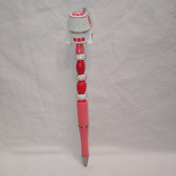 Disney Doorable-R5-D4- Handmade Beaded Pen Star Wars - Picture 2 of 2